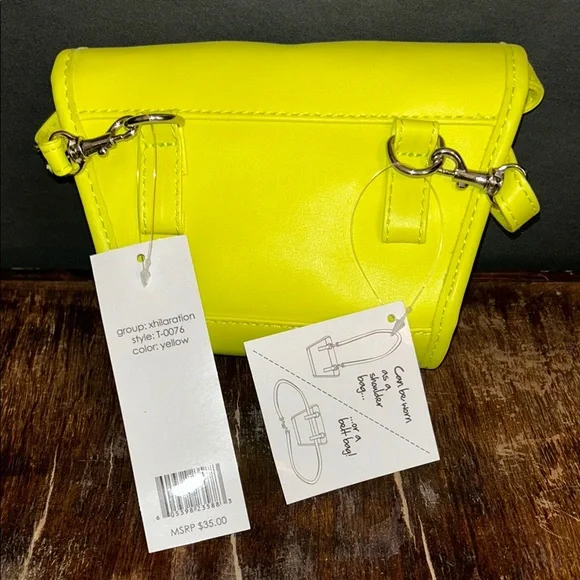 Mondani Neon Yellow Mini Bag - Picture 2 of 10
